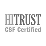 HITRUST CSF Certified logo